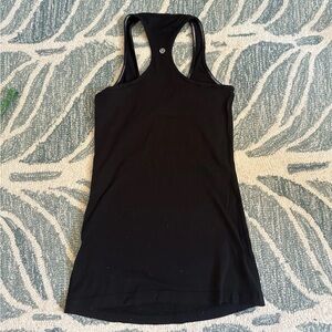 Lululemon Black Racerback Tank Top Sz 4